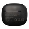 Alterf True Wireless Bluetooth®-öronsnäckor av återvunnen plast med öronproppar av silikon Svart