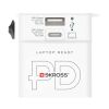 SKROSS® MUV AC65PD världsadapter med USB-C-kabel  vit