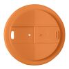 Americano® Eco 350 ml termosmugg av återvunnet material med spillsäkert lock Orange-Svart | Inget reklamtryck | Inte tillgängligt | Inte tillgängligt
