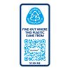 H2O Active® Eco Vibe 850 ml vattenflaska med skruvlock Röd-Röd