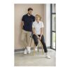 Emerald kortärmad unisex Aware™-återvunnen piké Oatmeal | XXS