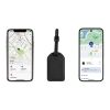 Globefind Dual RCS bagagetagg med global spårning svart | Inget reklamtryck | Inte tillgängligt | Inte tillgängligt