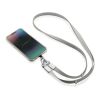 Nivo Crossbody lanyard i RCS återvunnen PET grå