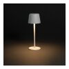 Zenic RCS återvunnen plast USB laddningsbar bordslampa vit | Inget reklamtryck | Inte tillgängligt | Inte tillgängligt
