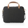 Impact AWARE™ laptopväska i 16 oz. återvunnen canvas svart