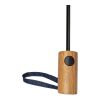 Kaycey 21” AWARE™ RPET Acacia trä mini paraply auto open marinblå | Inget reklamtryck | Inte tillgängligt | Inte tillgängligt