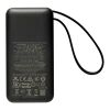 Anker Nano powerbank 30W, inbyggd USB-C kabel svart