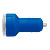 Biladapter i plast med två USB-uttag Orange | Inget reklamtryck | Inte tillgängligt | Inte tillgängligt