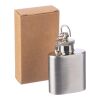 Stainless steel hip flask Julia Silver | Inget reklamtryck | Inte tillgängligt | Inte tillgängligt