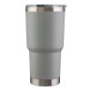 Stainless steel double-walled drinking mug 590 ml Arnold Grå | Inget reklamtryck | Inte tillgängligt | Inte tillgängligt