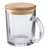 Recycled glass drinking mug 300 ml Ashley Transparent | Inget reklamtryck | Inte tillgängligt | Inte tillgängligt