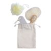 Cotton bathing set Jean beige | Inget reklamtryck | Inte tillgängligt | Inte tillgängligt