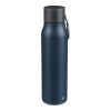 Recycled stainless steel drinking bottle (600 ml) Cassian Vit | Inget reklamtryck | Inte tillgängligt | Inte tillgängligt