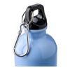 Recycled stainless steel single walled bottle (400 ml) Sable Ljusblå