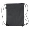 rPET polyester (210D) drawstring backpack Calix Svart
