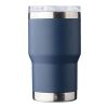 Recycled stainless steel double-walled travel mug (350 ml) Ayen Blå | Inget reklamtryck | Inte tillgängligt | Inte tillgängligt