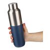 Recycled stainless steel double-walled drinking bottle (600 ml) Esen Vit | Inget reklamtryck | Inte tillgängligt | Inte tillgängligt