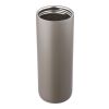 Stainless steel double-walled drinking bottle (500 ml) Omari grå | Inget reklamtryck | Inte tillgängligt | Inte tillgängligt