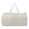 Recycled polycotton (330 gsm) duffle bag Tian Blå | Inget reklamtryck