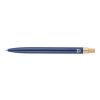 Recycled aluminium lacquered push ballpen Maren Svart