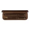 Walnut wooden twist ballpen Noa Brun | Inget reklamtryck | Inte tillgängligt | Inte tillgängligt