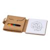 Cardboard coloring set Marlon färgglad | Inget reklamtryck | Inte tillgängligt | Inte tillgängligt