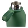 Recycled stainless steel double-walled drinking bottle (500 ml) Sena Grön | Inget reklamtryck | Inte tillgängligt | Inte tillgängligt