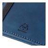 Recycled PU passport holder and luggage label Zani Blå | Inget reklamtryck | Inte tillgängligt | Inte tillgängligt