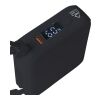 Recycled ABS powerbank Jona Svart