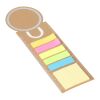 Bookmark Clay | Recycled cardboard Brun