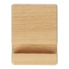 Phone holder Nyla | Recycled wood Brun