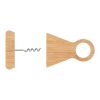 Wine bottle holder Vincio | Recycled bamboo Brun
