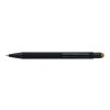 Recycled aluminium rubberized ballpen Formentera Guld