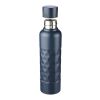 Recycled stainless steel single-walled drinking bottle (800 ml) Talin Svart
