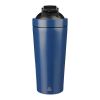Recycled stainless steel single-walled drinking bottle (750 ml) Orla Koboltblå
