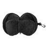 Polytester travel pillow Leontine Svart