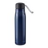 Recycled stainless steel double-walled drinking bottle (500 ml) Solene Svart