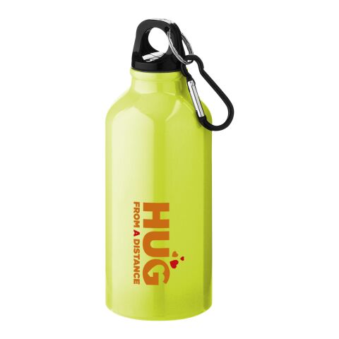 Oregon flaska med karbinhake Neongul | Inget reklamtryck | Inte tillgängligt | Inte tillgängligt