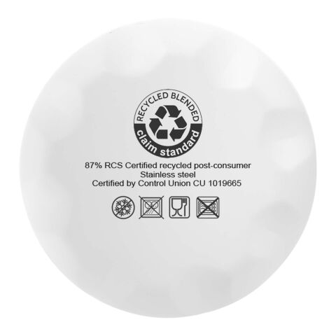 Cove 500 ml vakuumisolerad flaska av RCS-certifierat återvunnet rostfritt stål Standard | vit | Inget reklamtryck | Inte tillgängligt | Inte tillgängligt