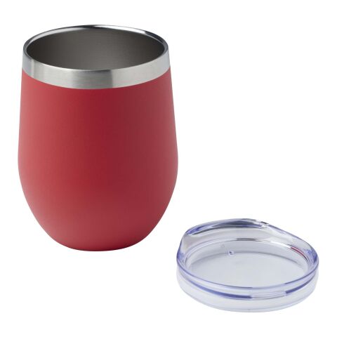 Corzo RCS-certifierad vakuumisolerad kopparmugg, 350 ml Standard | Röd | Inget reklamtryck | Inte tillgängligt | Inte tillgängligt