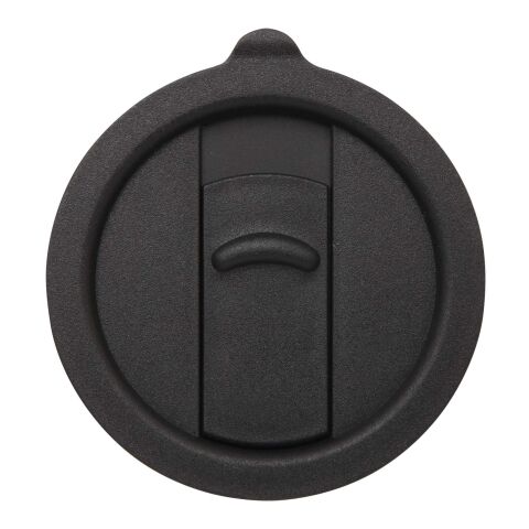 Carter 450 ml keramisk mugg med plastlock Svart