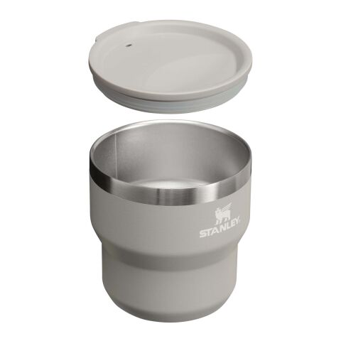 Stanley Stay Hot 295 ml rostfritt stål isolerad stapelbar campingmugg Standard | Grå | Inget reklamtryck | Inte tillgängligt | Inte tillgängligt