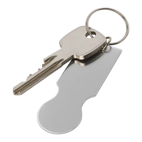 Rhea nyckelring för kundvagn Standard | Silver | Inget reklamtryck | Inte tillgängligt | Inte tillgängligt