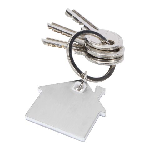 Nook husformad nyckelring Standard | Vit | Inget reklamtryck | Inte tillgängligt | Inte tillgängligt