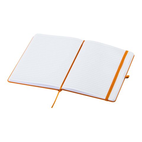 Spectrum A5 inbunden anteckningsbok i återvunnet papper,  Orange