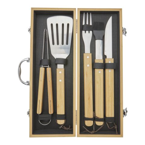 Churras Grillset med 5 delar Standard | Natur | Inget reklamtryck | Inte tillgängligt | Inte tillgängligt | Inte tillgängligt