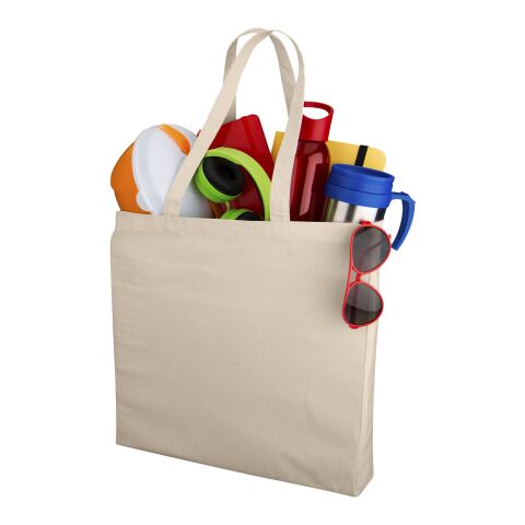 Odessa cotton tote P. blue Standard | Natural | Inget reklamtryck | Inte tillgängligt | Inte tillgängligt | Inte tillgängligt