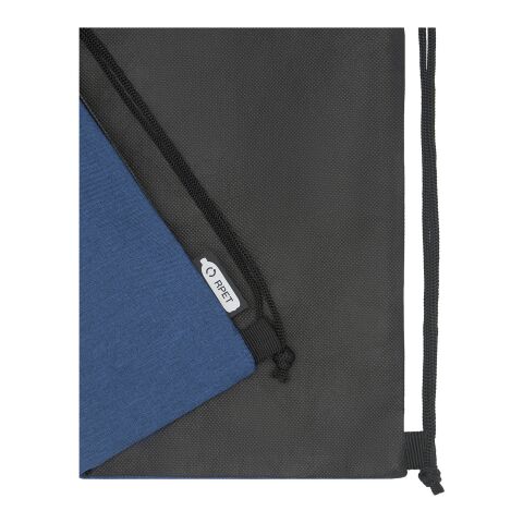 Ross RPET ryggsäck med dragsko Standard | Mörkblå | Inget reklamtryck | Inte tillgängligt | Inte tillgängligt | Inte tillgängligt
