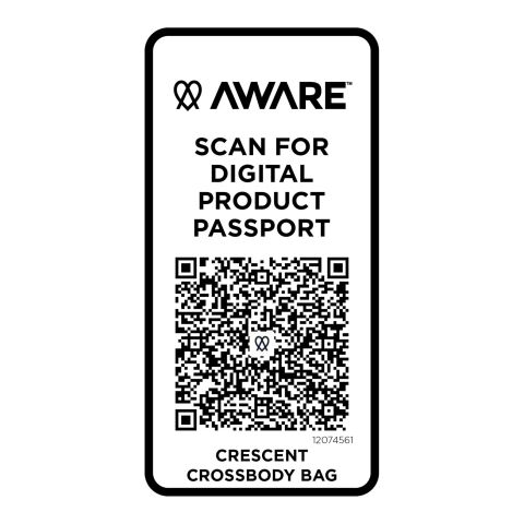 Crescent 500 g/m² axelremsväska av Aware™-återvunnet material  Grön