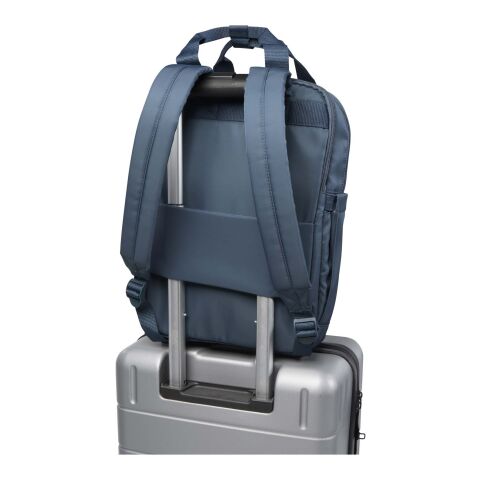 Resa 14 tum Aware™ laptopväska för resor av återvunnet material på 9 l Hale Blue